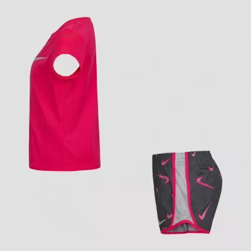 Nike Little Girls 2-pc. Short Set