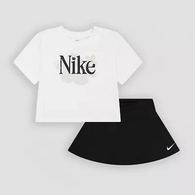 Nike Little Girls 2-pc. Skort Set