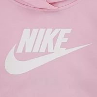 Nike Little Girls Long Sleeve Fleece Hoodie