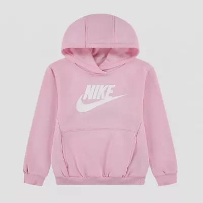 Nike Little Girls Long Sleeve Fleece Hoodie