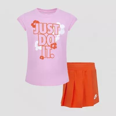 Nike Little Girls 2-pc. Skort Set