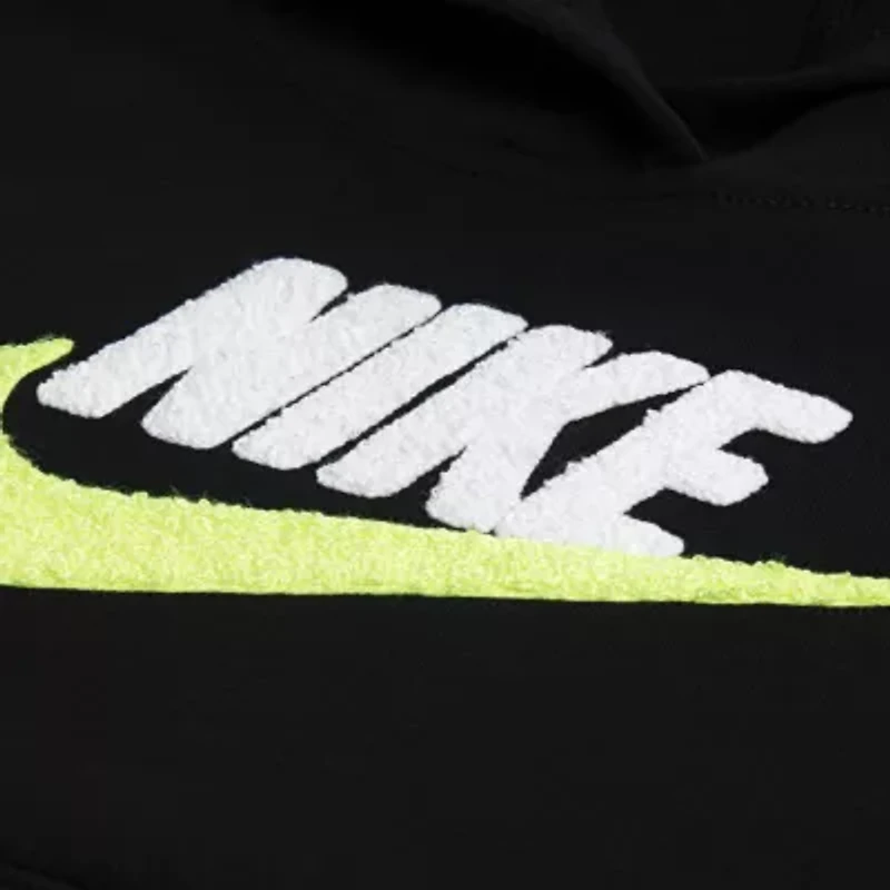 Nike Little Boys Long Sleeve Fleece Active Hoodie