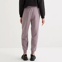 Puma Womens Mid Rise Cuffed Jogger Sweatpants