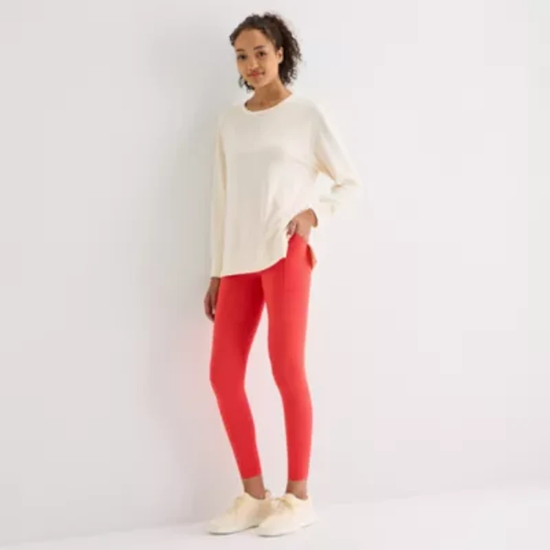 Xersion EverUltra Womens Quick Dry High Rise 25" 7/8 Ankle Legging