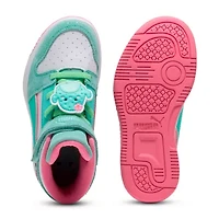 PUMA Rebound Layup Sl Graciela Little Kid Girls Basketball Shoes