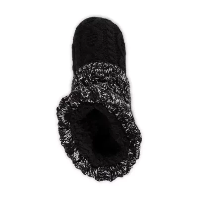 Muk Luks Womens Bootie Slippers