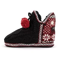 Muk Luks Womens Bootie Slippers
