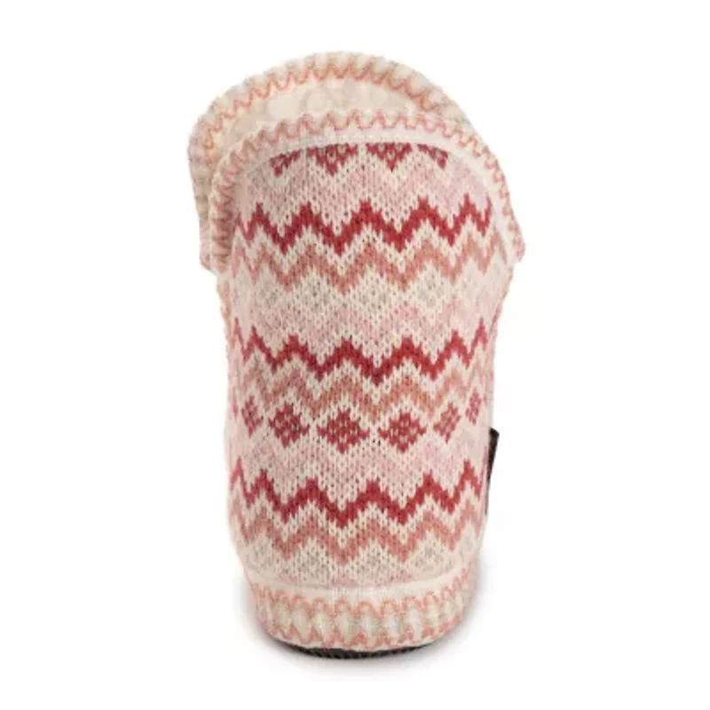 Muk Luks Womens Bootie Slippers