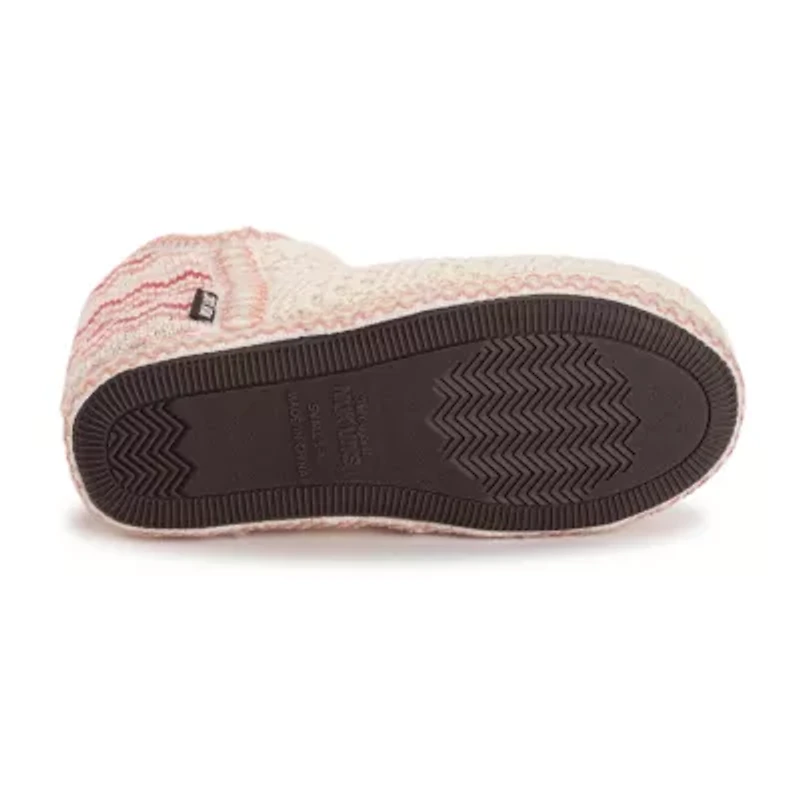 Muk Luks Womens Bootie Slippers