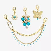 Bijoux Bar Butterfly Flower Shoe Charm