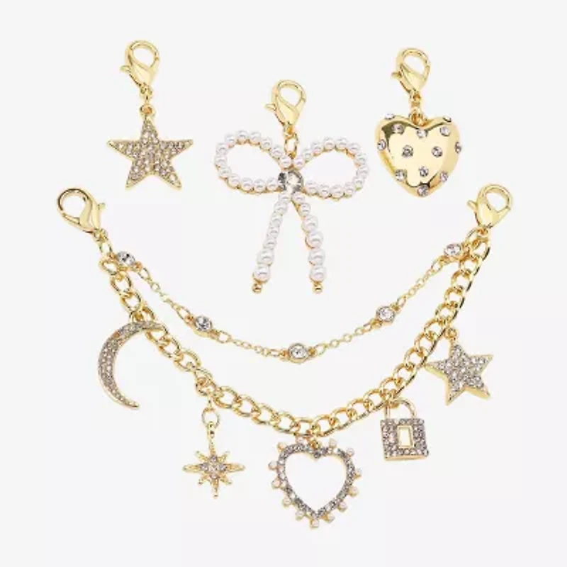 Bijoux Bar Heart Shoe Charm