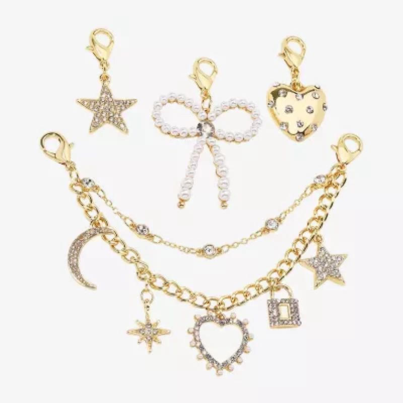Bijoux Bar Heart Shoe Charm