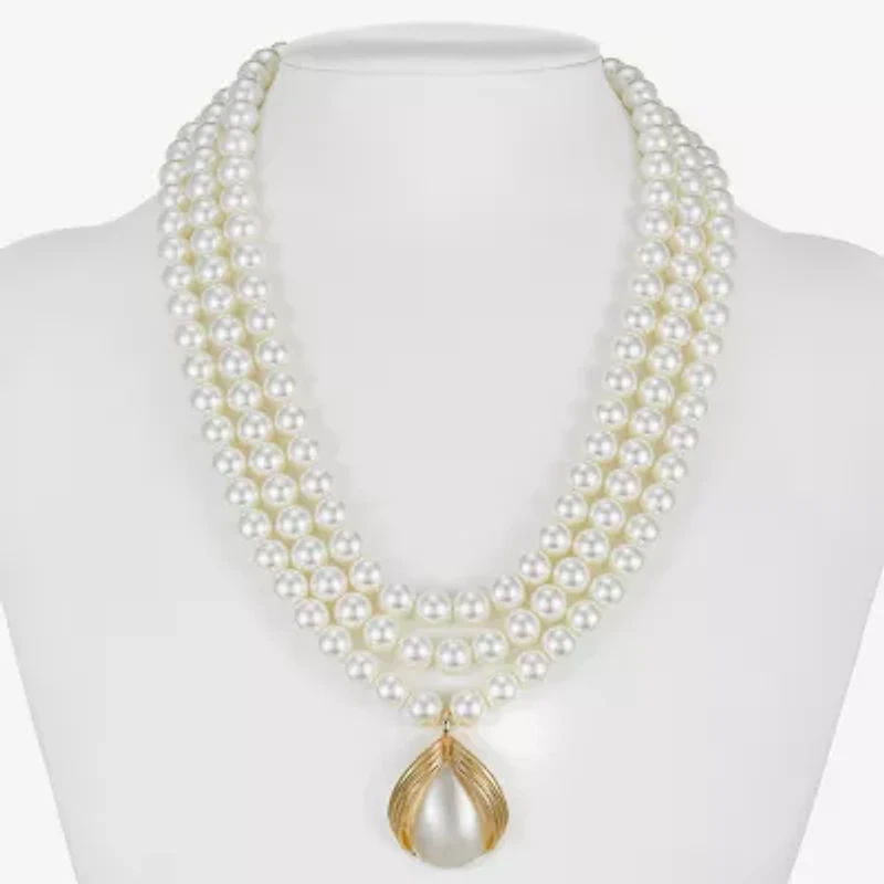Bijoux Bar Womens 16 Inch Strand Necklace