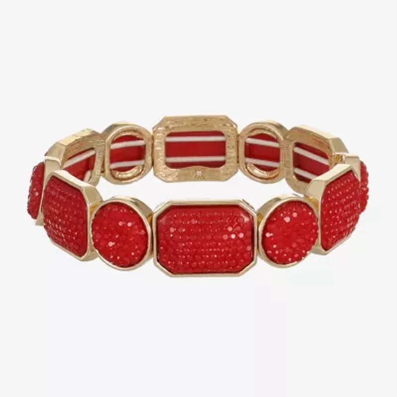 Mixit Gold Tone Womens Stretch Bracelet