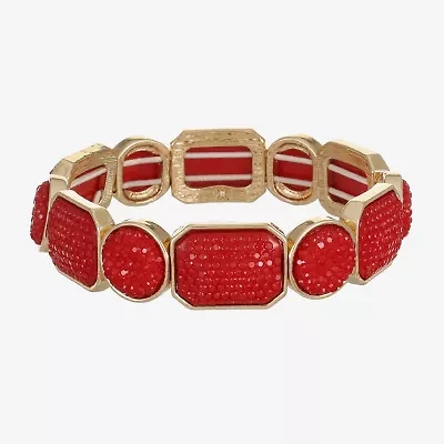Mixit Gold Tone Womens Stretch Bracelet