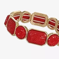 Mixit Gold Tone Womens Stretch Bracelet