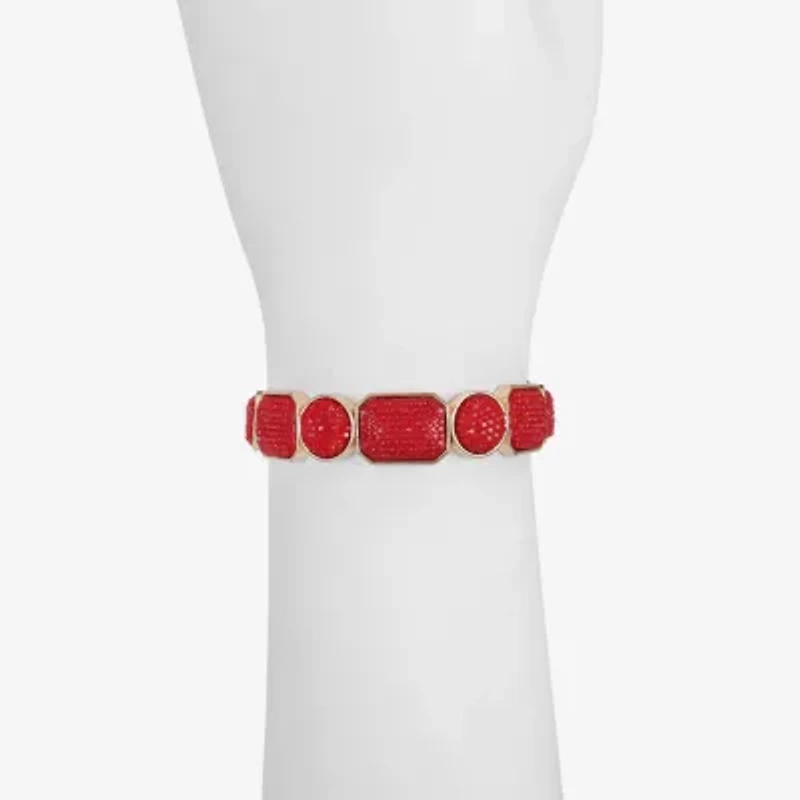 Mixit Gold Tone Womens Stretch Bracelet