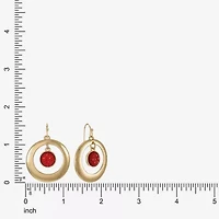 Mixit Gold Tone Womens Drop Earrings