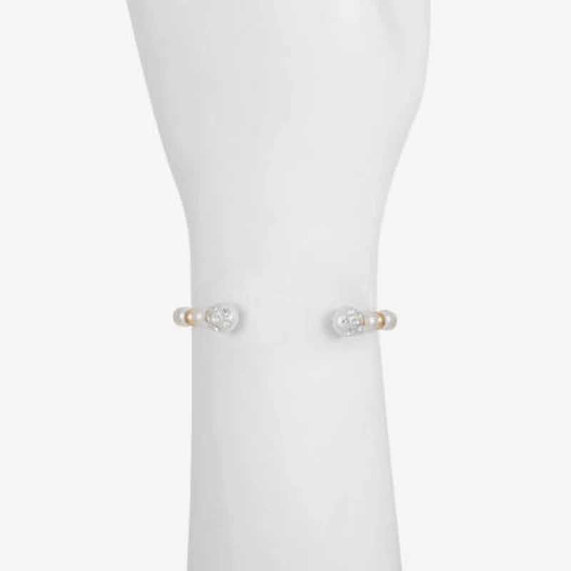Liz Claiborne Gold Tone Womens Cuff Bracelet