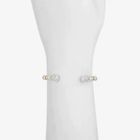 Liz Claiborne Gold Tone Womens Cuff Bracelet