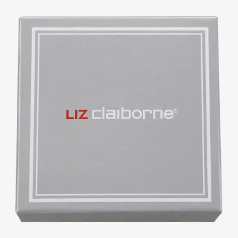 Liz Claiborne Pendant Necklace & Drop Earring Womens Glass 2-pc. Jewelry Set