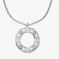 Liz Claiborne Pendant Necklace & Drop Earring Womens Glass 2-pc. Jewelry Set