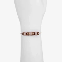 Liz Claiborne Slider Womens Glass Strand Bracelet