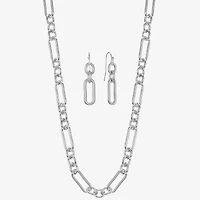 Liz Claiborne Collar Necklace & Drop Earring Womens 2-pc. Jewelry Set