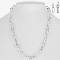 Liz Claiborne Collar Necklace & Drop Earring Womens 2-pc. Jewelry Set