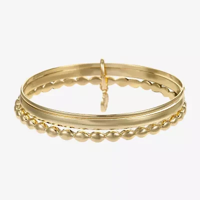 Liz Claiborne Textured Womens 3-pc. Bracelet Set