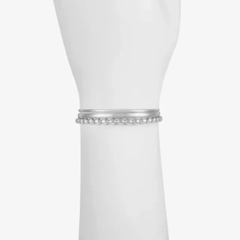 Liz Claiborne Textured Womens 3-pc. Bracelet Set