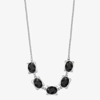 Liz Claiborne Frontal Womens 17 Inch Collar Necklace