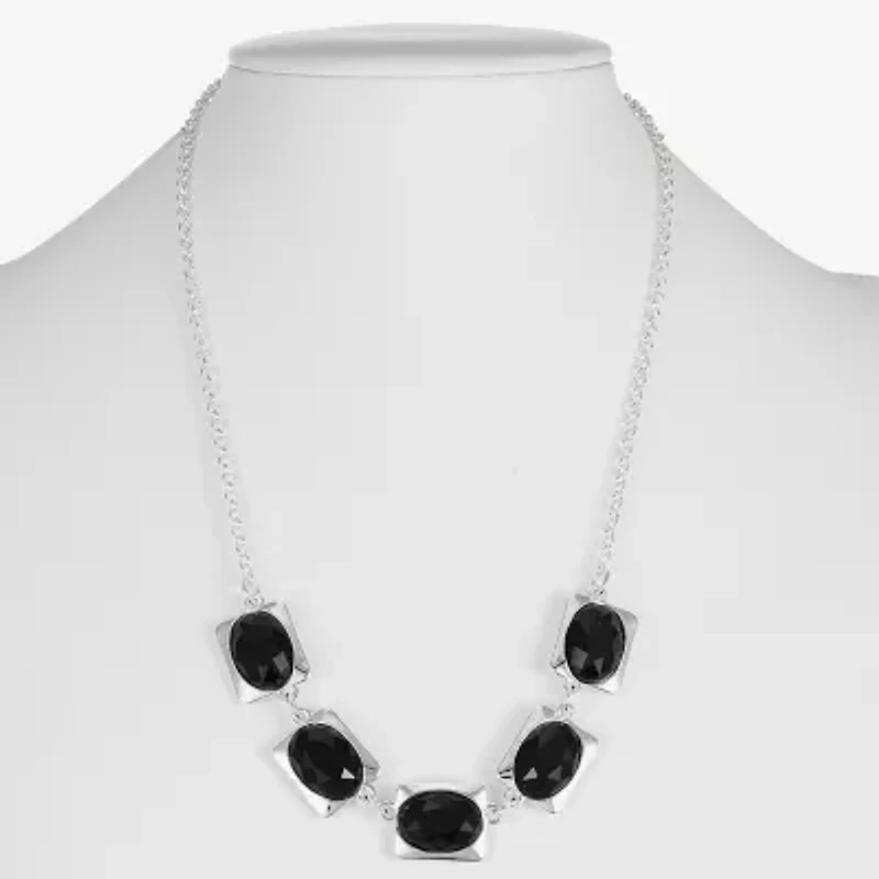 Liz Claiborne Frontal Womens 17 Inch Collar Necklace