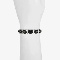 Liz Claiborne Womens Oval Rectangular Stretch Bracelet