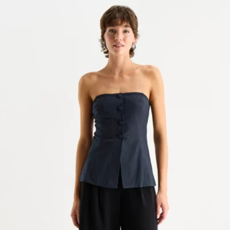 by&by Womens Tube Top Juniors