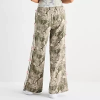Forever 21 Womens Wide Leg Low Rise Juniors Track Pant
