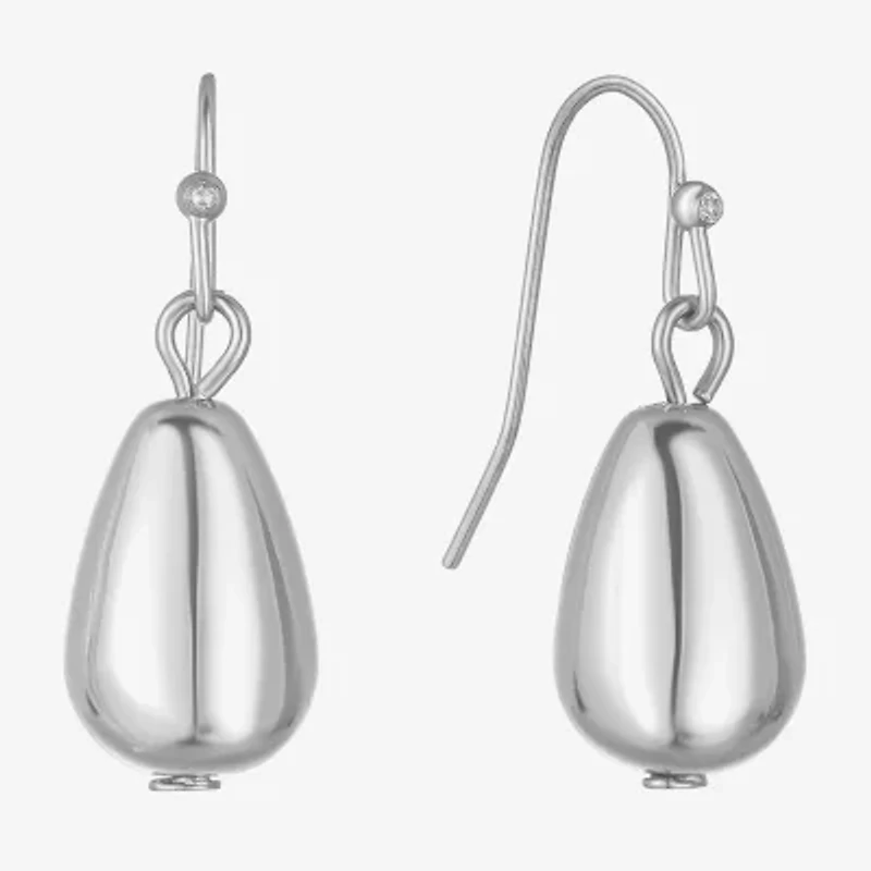 Liz Claiborne Beaded Womens Drop Earrings