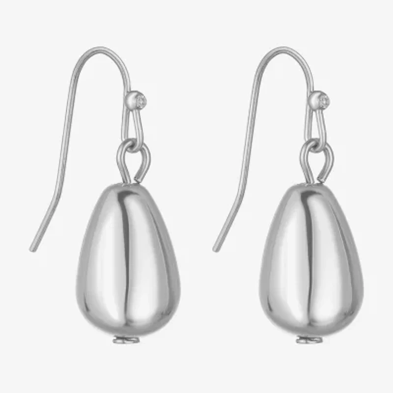 Liz Claiborne Beaded Womens Drop Earrings