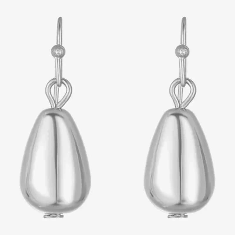 Liz Claiborne Beaded Womens Drop Earrings