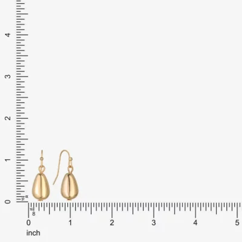 Liz Claiborne Beaded Womens Drop Earrings