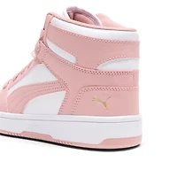 PUMA Rebound Layup Bling Glow Womens Basketball Shoes
