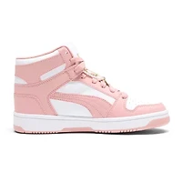 PUMA Rebound Layup Bling Glow Womens Basketball Shoes