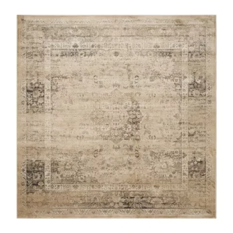 Safavieh Courtyard Collection Elwin Floral Indoor/Outdoor Runner Rug
