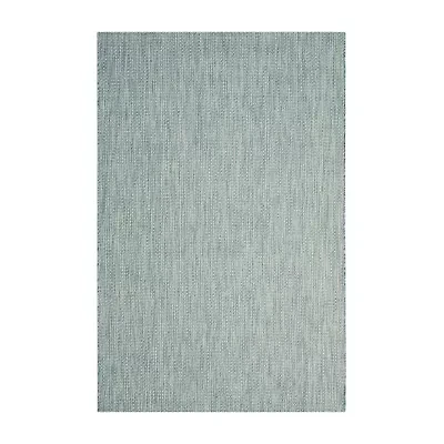 Safavieh Courtyard Collection Flora Geometric Indoor/Outdoor Area Rug