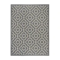 Safavieh Courtyard Collection Meryll Geometric Indoor/Outdoor Area Rug