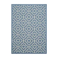 Safavieh Courtyard Collection Meryll Geometric Indoor/Outdoor Area Rug