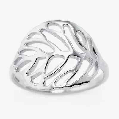 Silver Treasures Womens Sterling Band