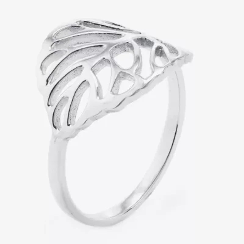 Silver Treasures Womens Sterling Band
