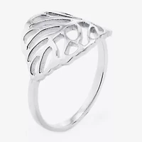 Silver Treasures Womens Sterling Band