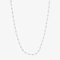 Silver Treasures Made In Italy Sterling Silver 18 Inch Twist Chain Necklace
